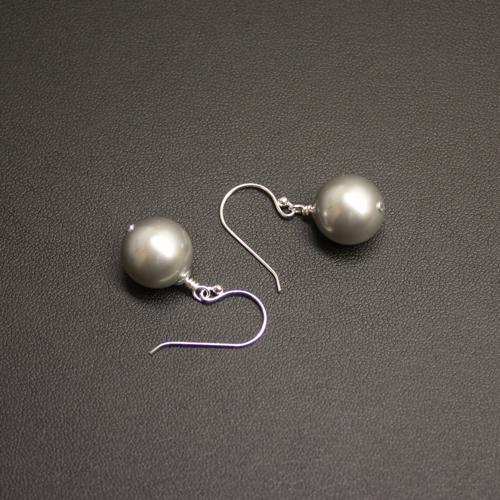 Vogue Sterling Silver Bud Drop Pearl Earrings (Silver) - Ativa Jewellery