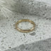 Classic Hammered Ring Band - Ativa Jewellery
