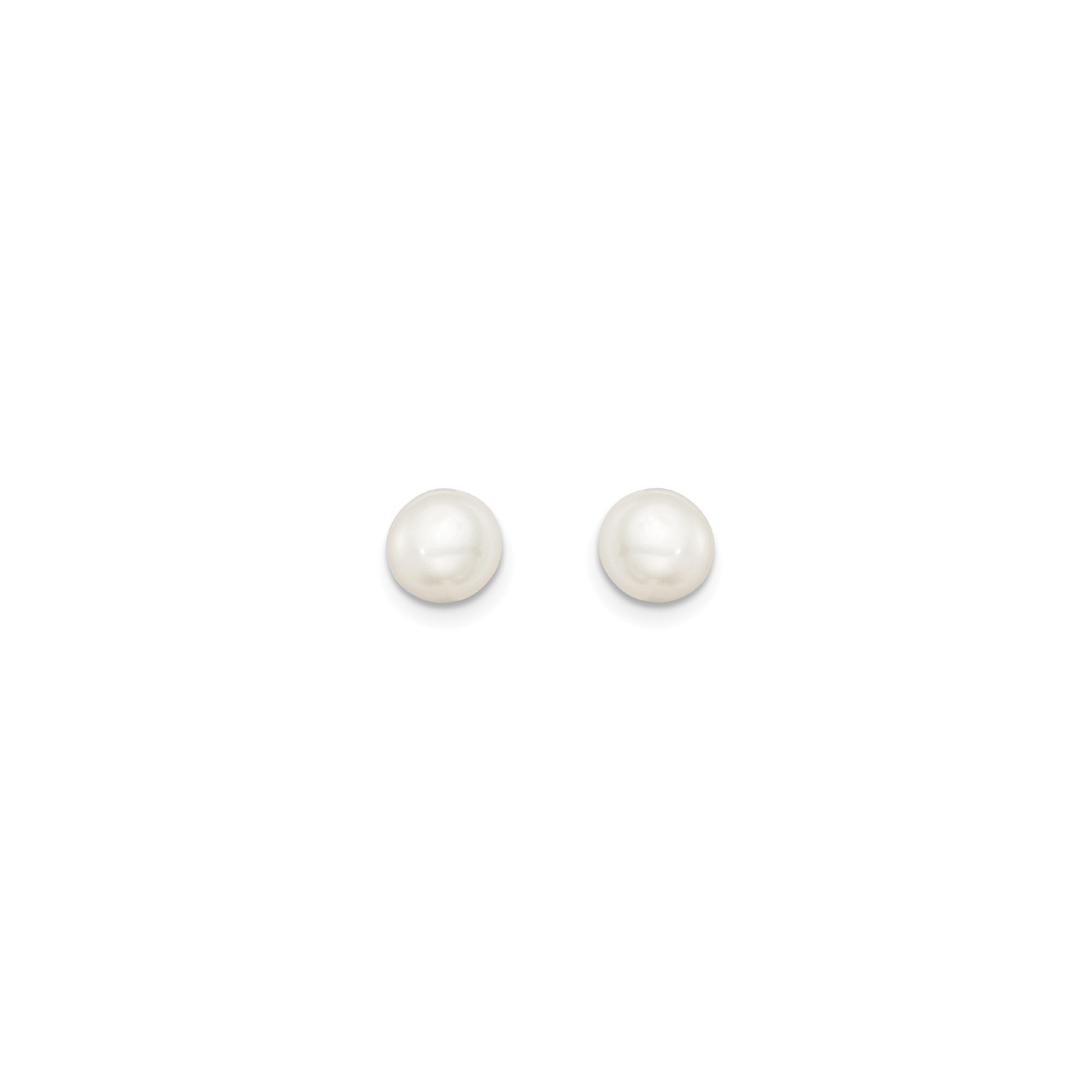 Waltz Freshwater Pearl & Sterling Silver Stud Earrings - Ativa Jewellery