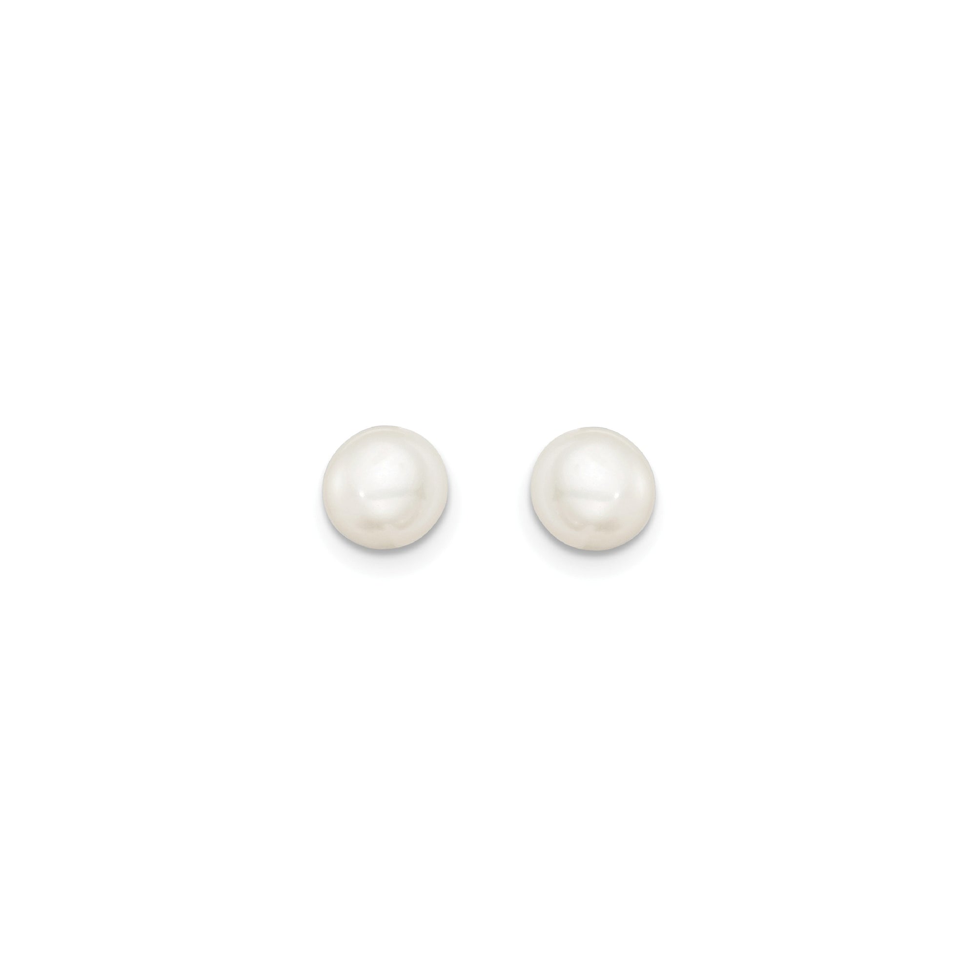 Waltz Freshwater Pearl & Sterling Silver Stud Earrings - Ativa Jewellery